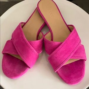 J.Crew Suede Cyprus Sandals